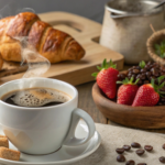 Doces, lanches, sucos e cafés